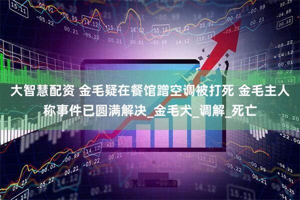大智慧配资 金毛疑在餐馆蹭空调被打死 金毛主人称事件已圆满解决_金毛犬_调解_死亡