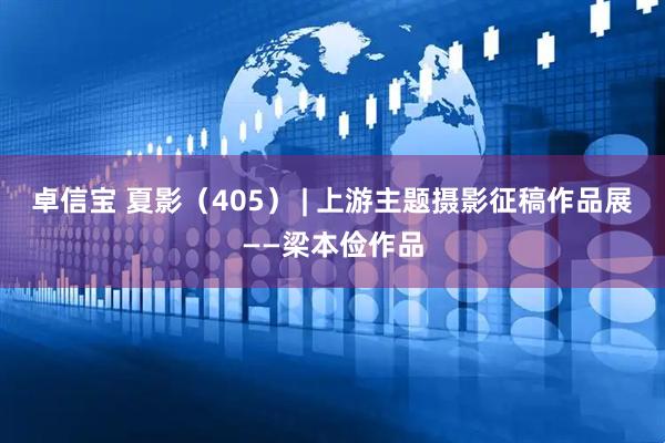卓信宝 夏影（405） | 上游主题摄影征稿作品展——梁本俭作品